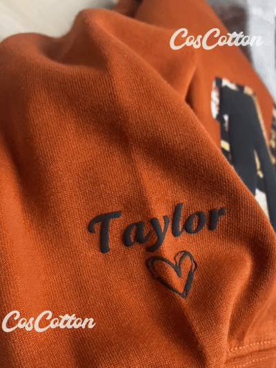 Mama Leopard Puff Print Personalized Sweatshirt or Hoodie