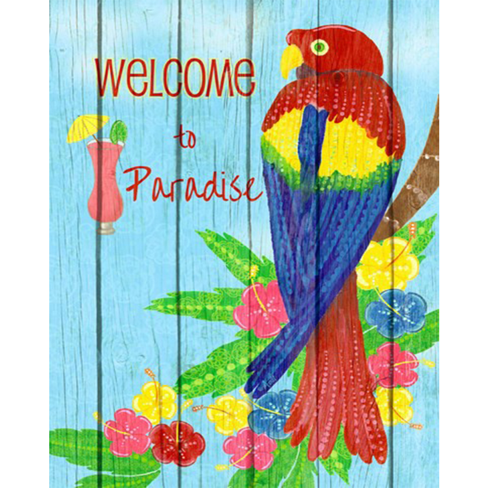 

Parrot - Round Drill Diamond Painting - 30*40CM, 501 Original
