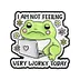 Lazy Work Frog