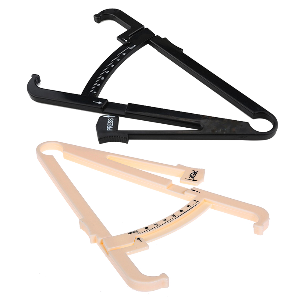 

Body Fat Caliper Measure Fitness Keep Health Tester Sebum Meter Equipment, Beige, 501 Original