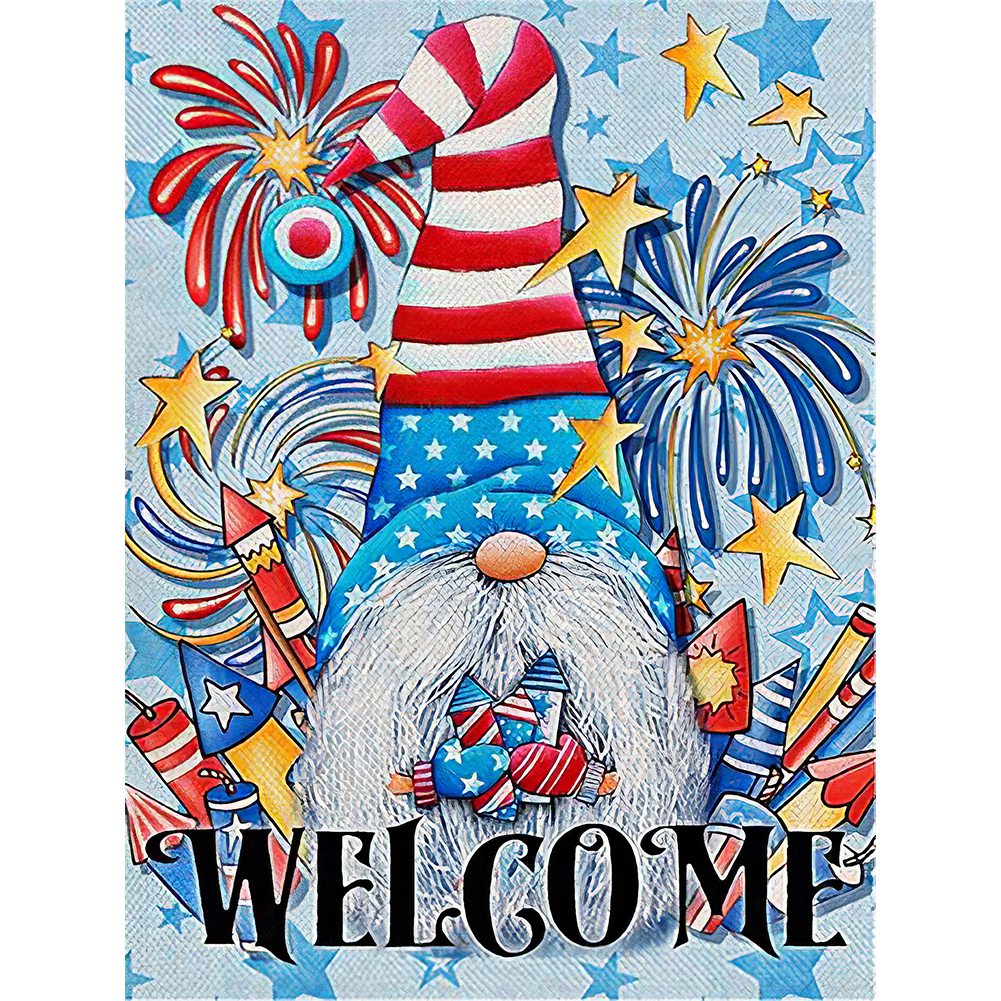 

Cartoon Gnome - Round Drill Diamond Painting - 35*45CM, 501 Original