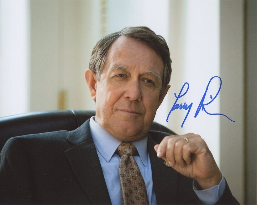 LARRY PINE In-person Signed Photo Poster painting - House Of Cards