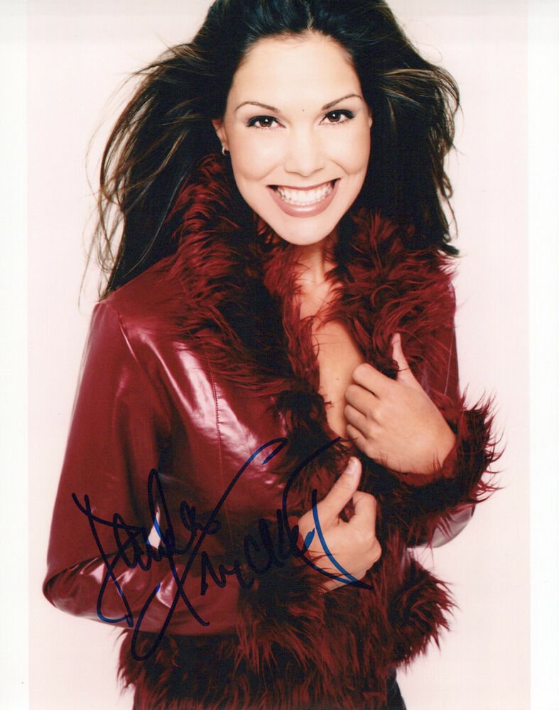 Paula Trickey glamour shot autographed Photo Poster painting signed 8x10 #9