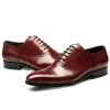 Mens Designer Leather Oxfords Shoes