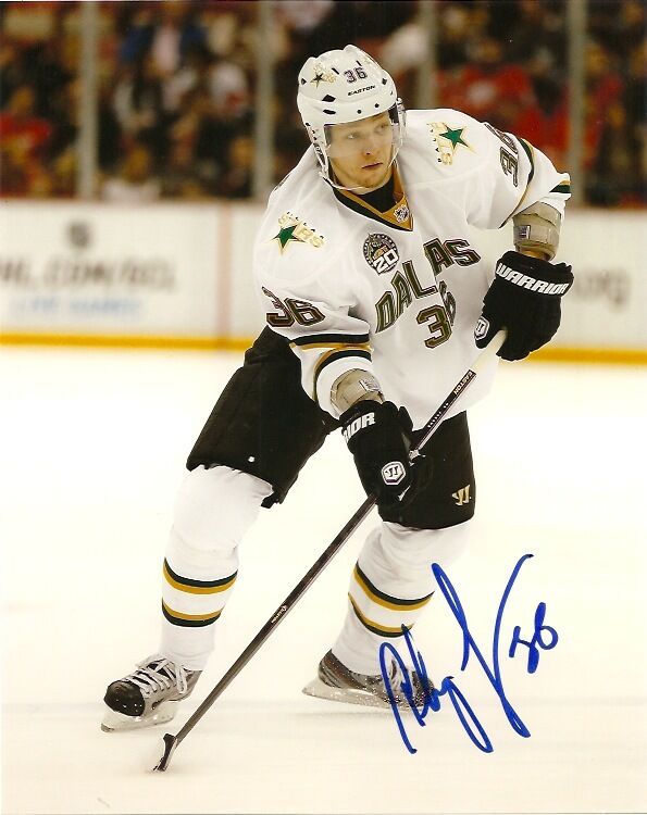 Dallas Stars Philip Larsen Autographed Signed 8x10 Photo Poster painting COA FOUR