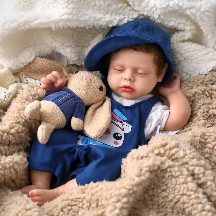 Babeside Lucy 12&rdquo;/16'' Realistic Silicone Sleeping Baby Little Infant Girl