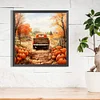 Diamond Painting-DIY Full Round Drill Autumn Pumpkin Classic Car(40x40cm)