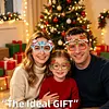 DIY Diamond Painting Christmas Glasses Frame No Lens(Christmas snowman)