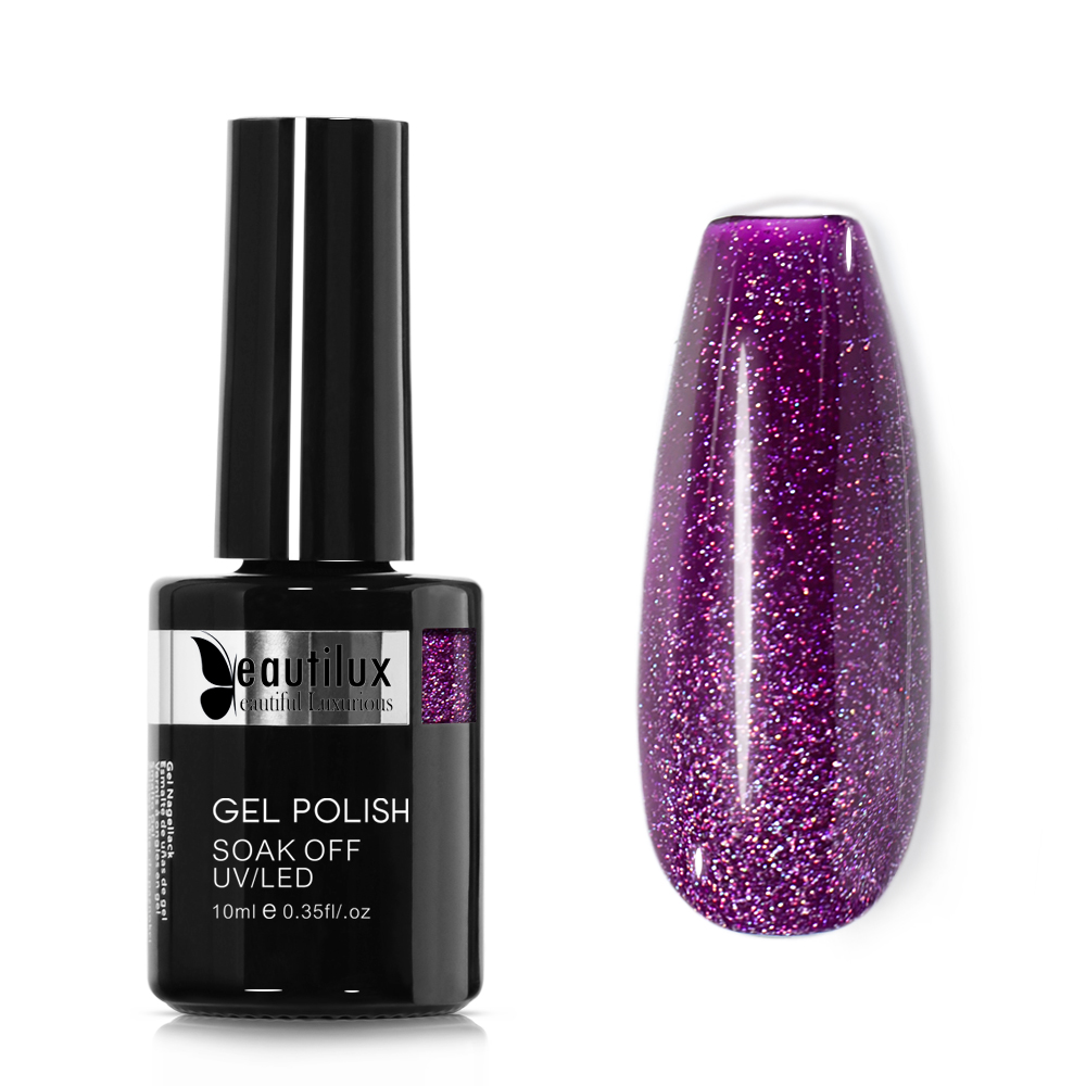 COULEUR PAILLETTES GEL POUR ONGLES| B-163