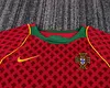 Joyfball 2004 Kids Size Retro Portugal Home Football Shirt 1:1 Thai Quality