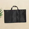 Folding Iron Net Table Storage Bag Cooking Mesh Desk Bag for Backyards BBQ Party