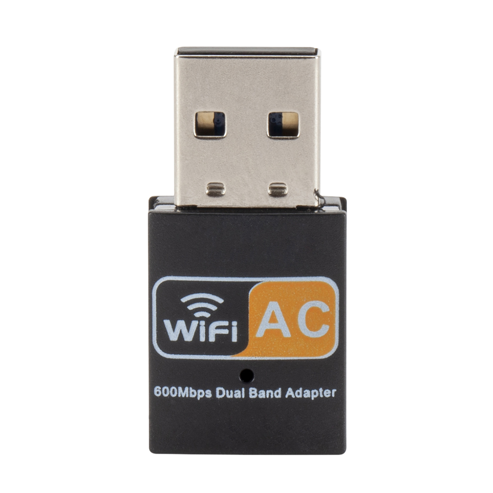 

600M Mini USB WiFi Network Card 2.4G/5G Dual Band Wireless Adapter Dongle, 501 Original