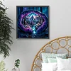 Diamond Painting-5D Full Round Drill Amethyst Flower Tree(40x40cm)