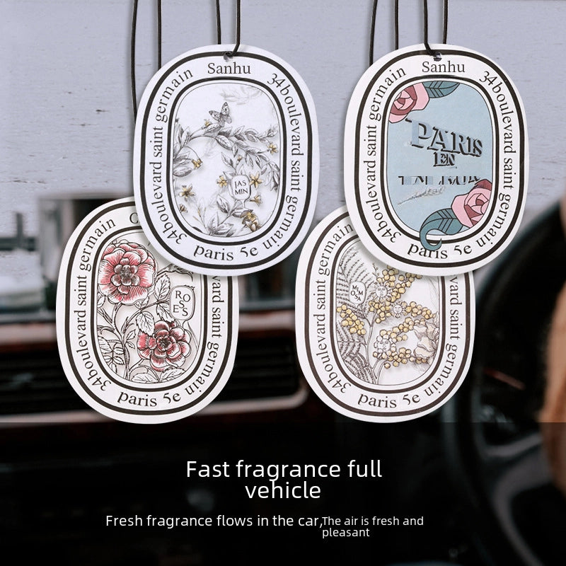 Car Aromatherapy Pendant Car Fragrance Car Perfume Car Women’s Special Internet Celebrity Light Fragrance High-end Pendant Fragrance Piece