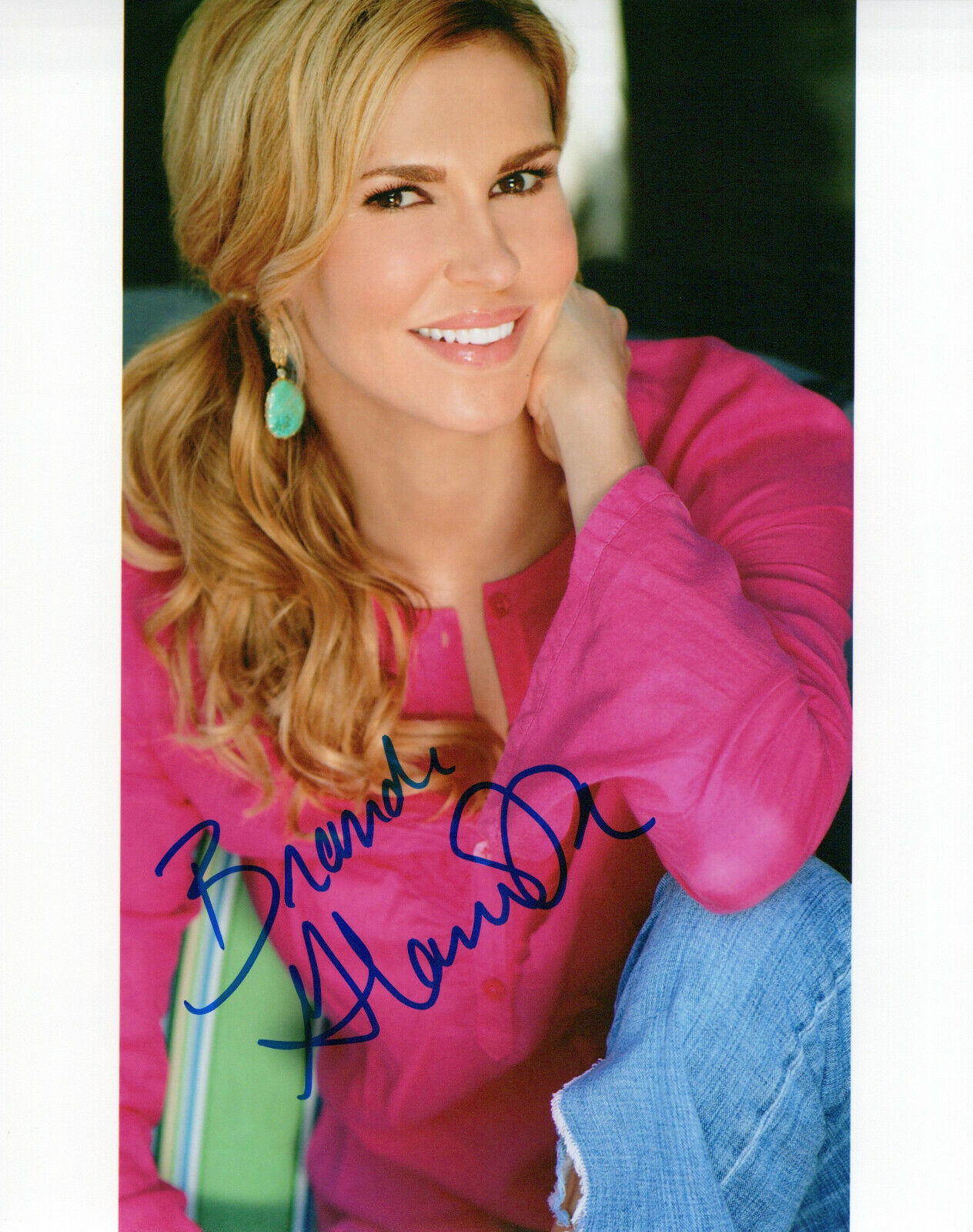 Brandi Glanville glamour shot autographed Photo Poster painting signed 8x10 #2