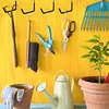 12pcs Coated Hooks Heavy Duty Hook Holder Space Saving for Bicycles Garage Items