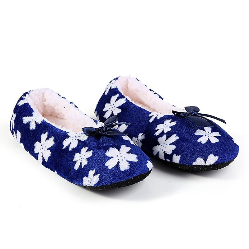 Gl Women Home Slippers For couple slippers Cute Flower Indoor Bedroom Female Shoes Winter Soft Bottom Flats Winter Slippers