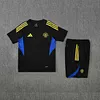 2025/2026 Manchester United Pre-Match Training Black Shirt+Shorts 1:1 Thai Quality