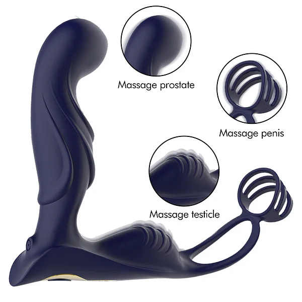 Prostate Massage Vibrator Wireless Remote Control Male Masturbation