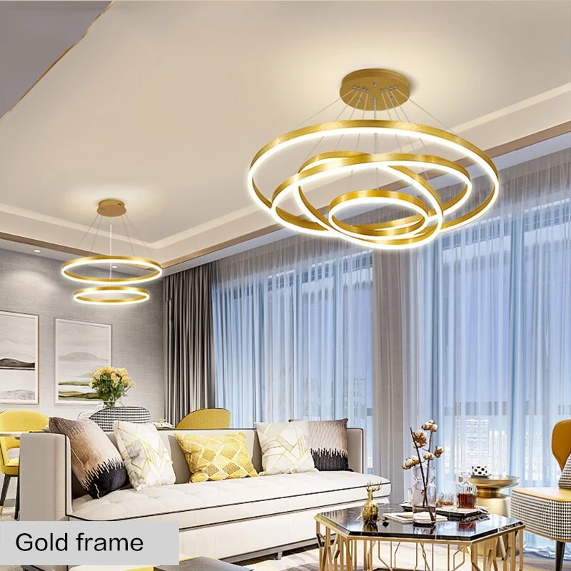 High Quatily Modern Led Pendant Light For Large Living Room Dining Room ...