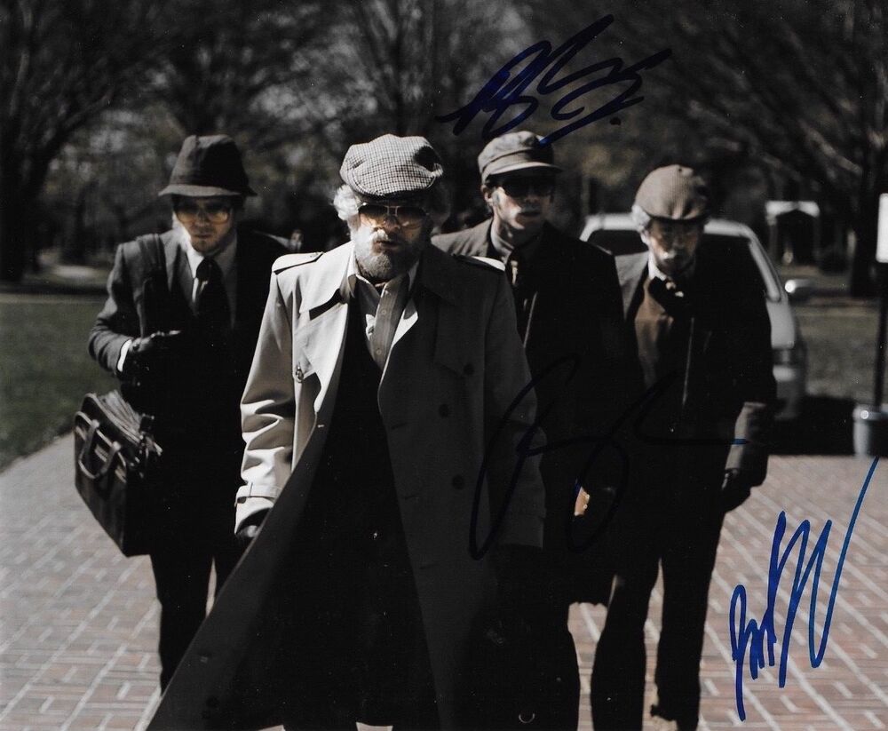 * AMERICAN ANIMALS * signed 8x10 Photo Poster painting *BLAKE JENNER BARRY KEOGHAN ABRAHAMSON* 1