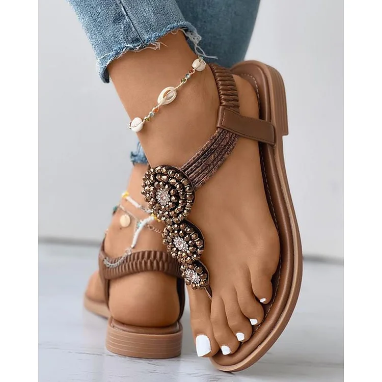 Bohemian Flat Sandals shopify Stunahome.com