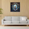 Christmas Wreath-Paint by Numbers Acrylic Painting 40*40CM