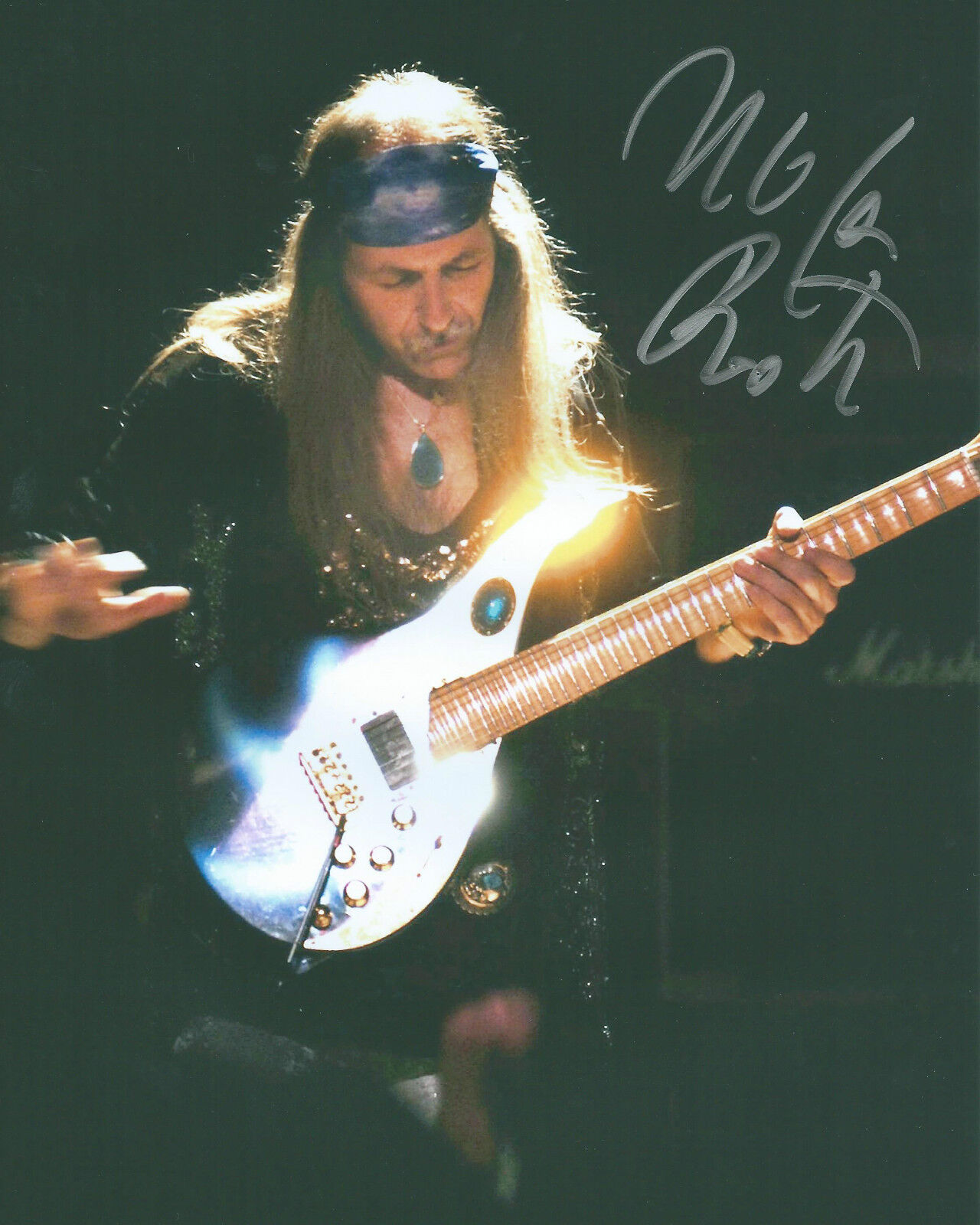 Uli Jon Roth *SCORPIONS* Signed 8x10 Photo Poster painting R1 COA GFA