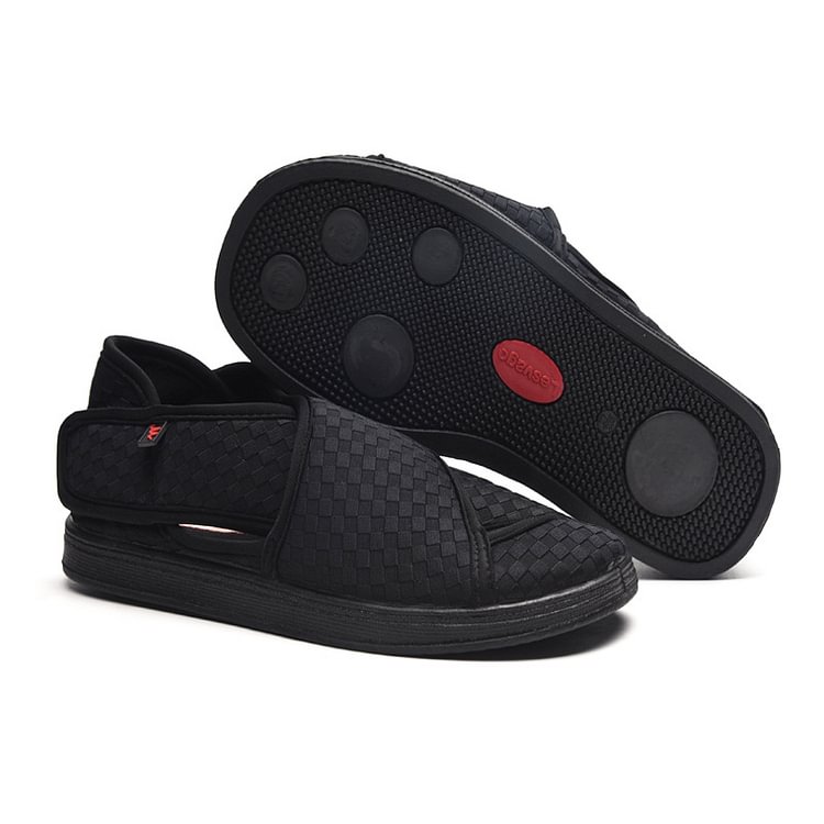 Non-Slip Soft And Comfortable Leisure Foot Swelling Widened Velcro Pregnant Adjustable Women's Shoes