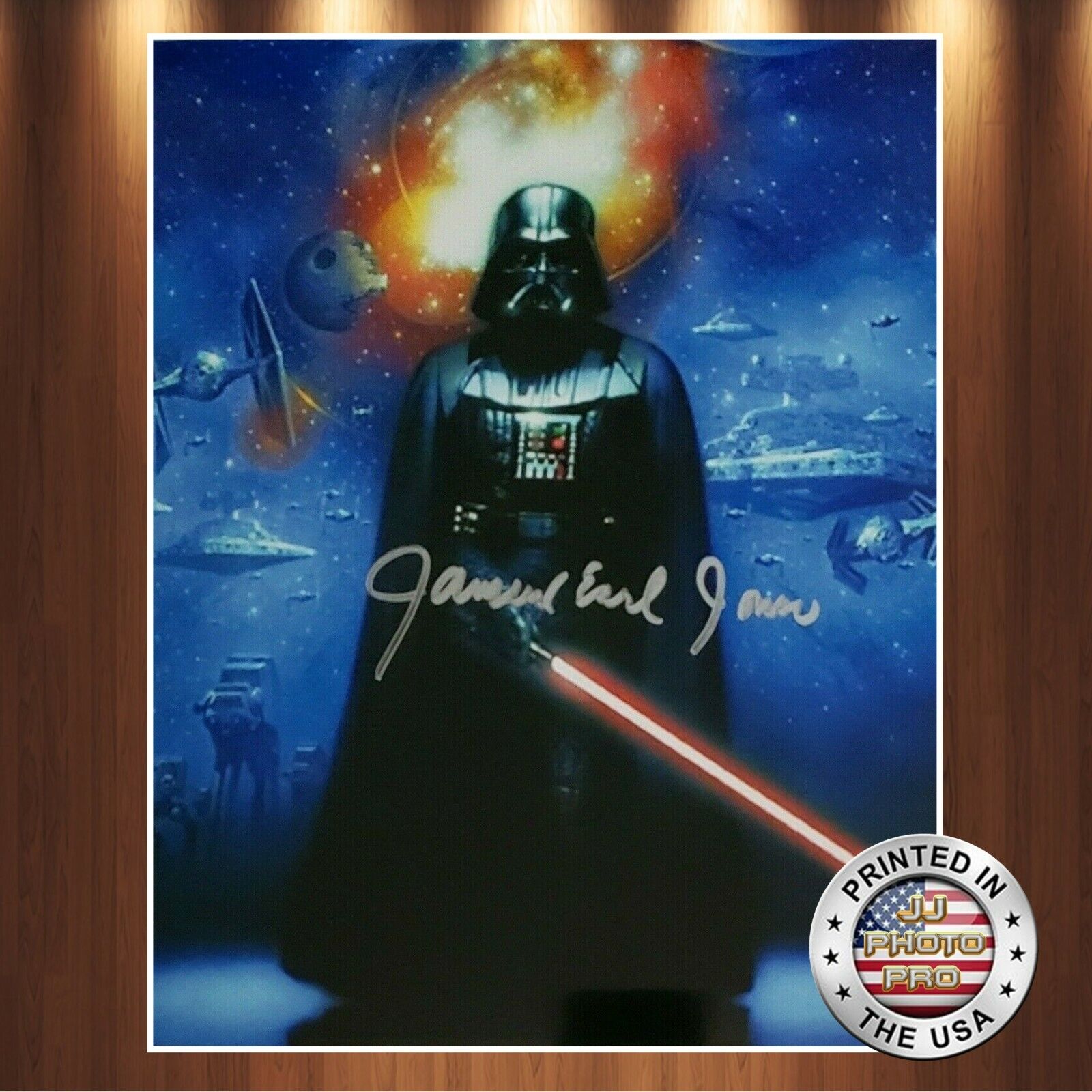 James Earl Jones Autographed Signed 8x10 Photo Poster painting (Star Wars) REPRINT