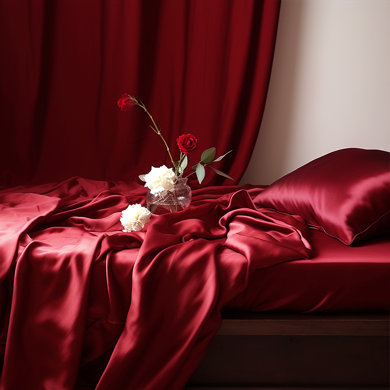 19 Momme Silk Flat Sheets REAL SILK LIFE