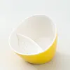 Innovative Tilted Tea Cup With Integrated Filter