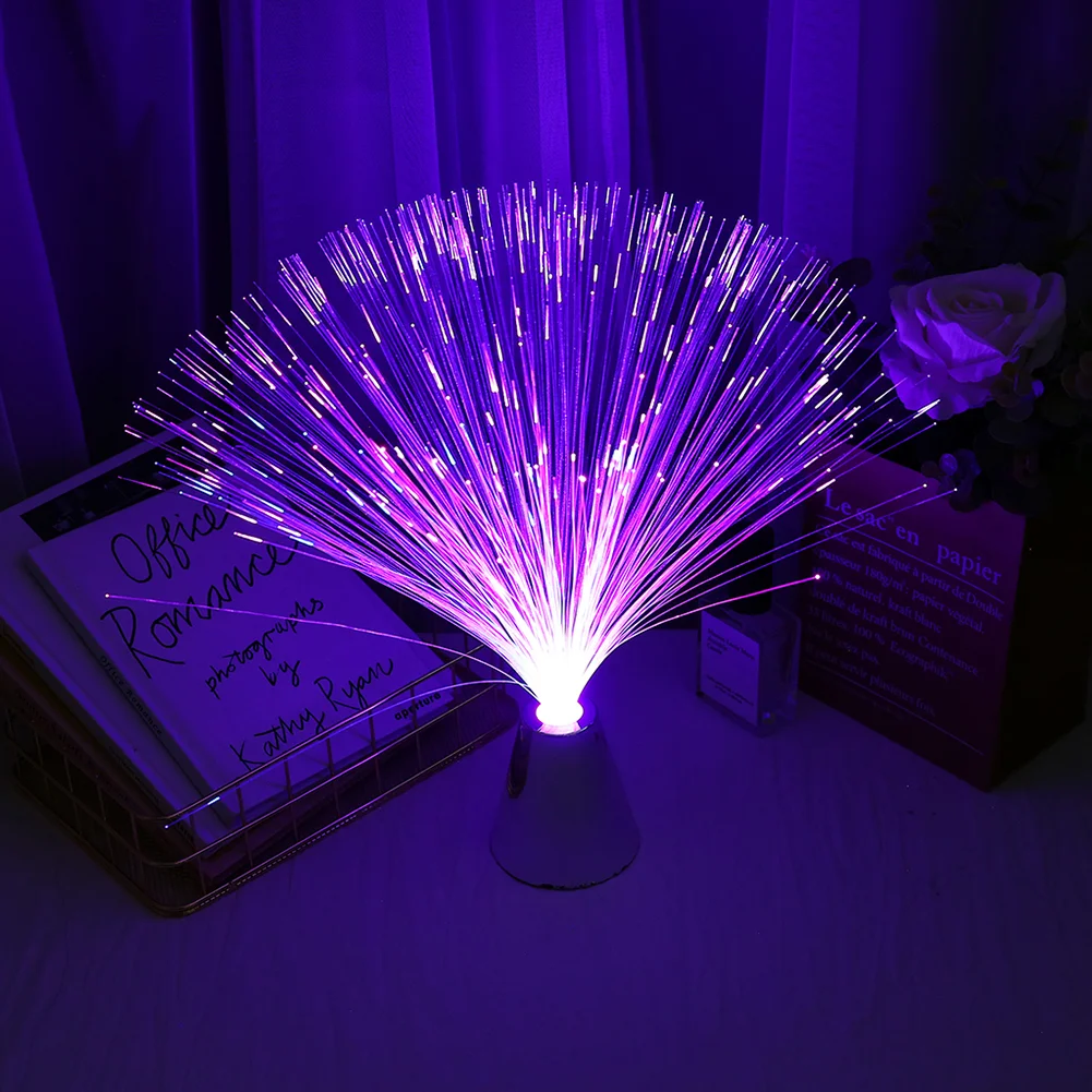 Colorful LED Optic Fiber Light Festival Party Decor Atmosphere Night Lamp