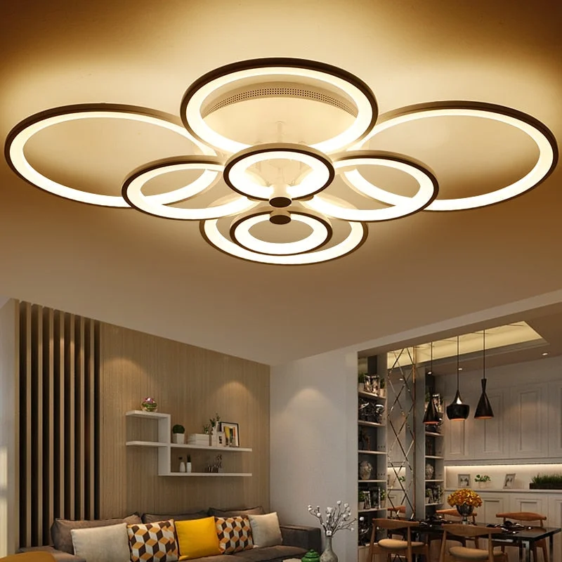 Surface Mounted Modern LED Ceiling Lights For Living Room Bedroom