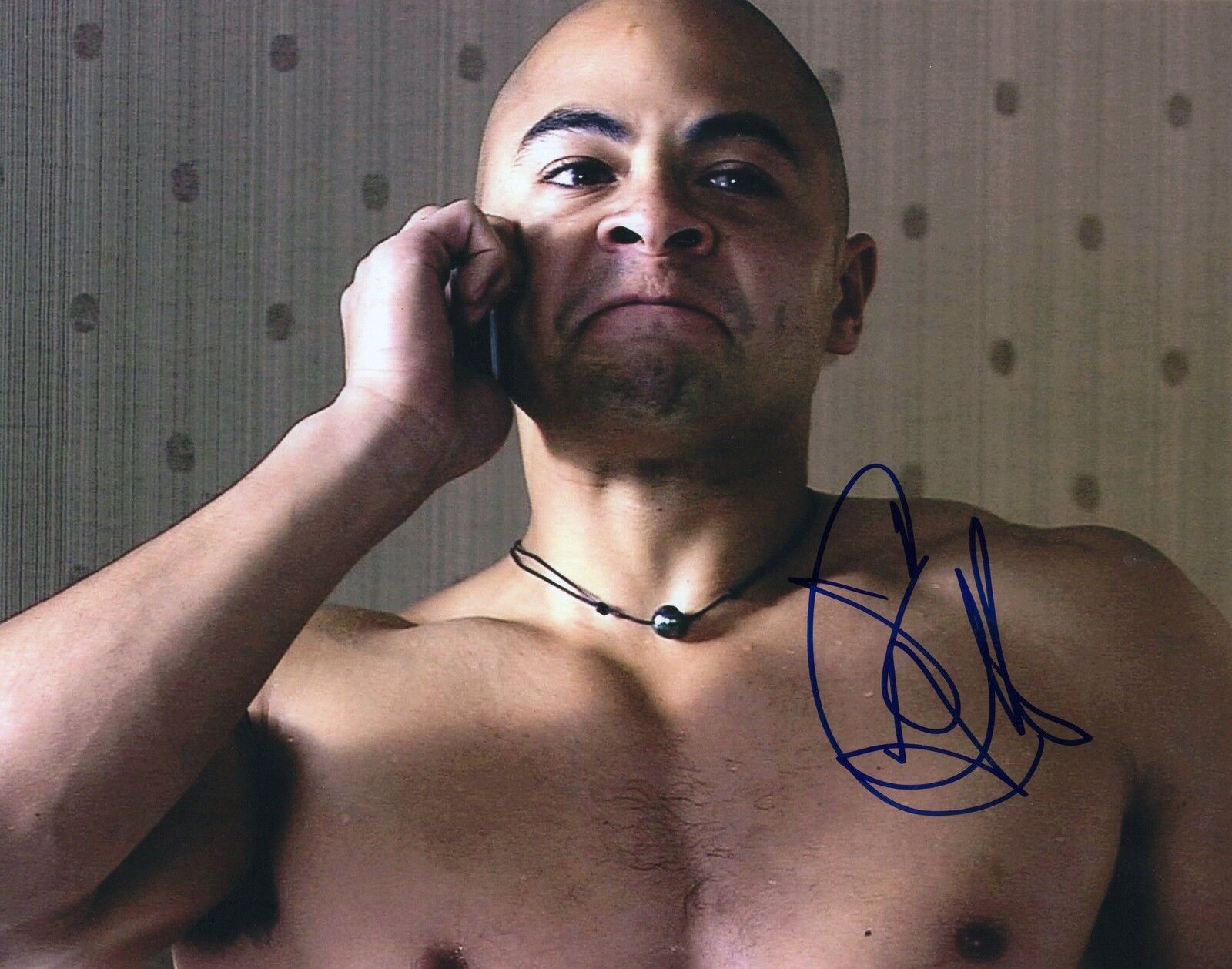 Jose Pablo Cantillo The Walking Dead Caesar Martinez Signed 8x10 Photo Poster painting w/COA