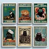 (Multi-Style) Black Cat-11CT Stamped Cross Stitch 40*60cm/15.75*23.62in (Big Size)