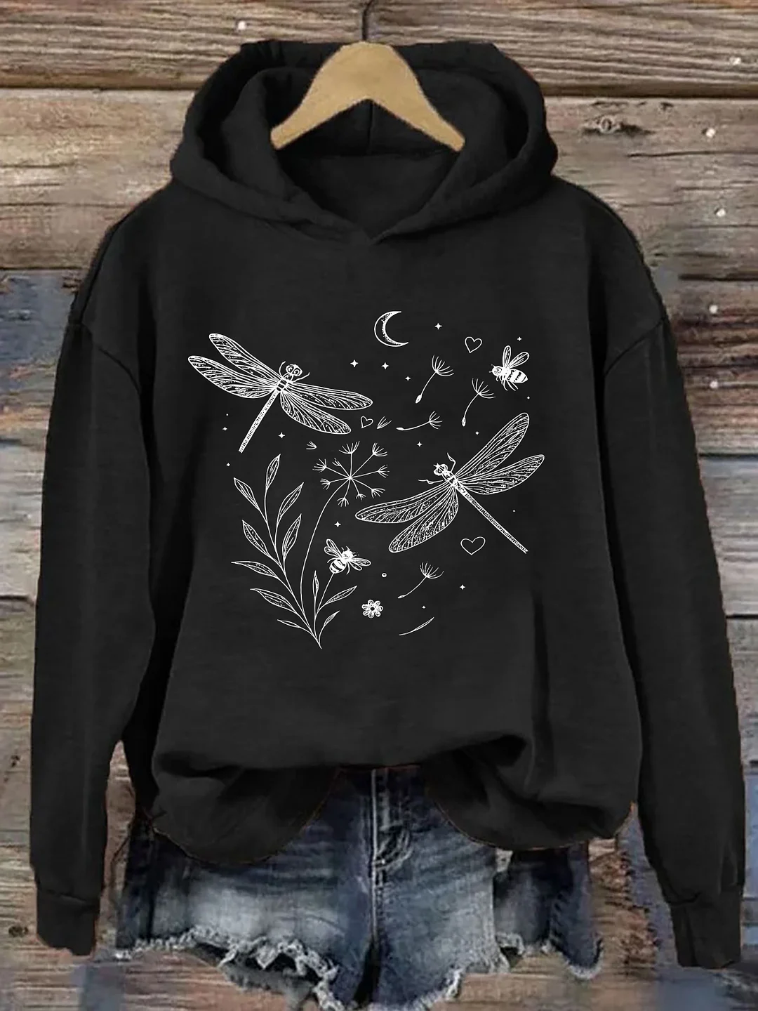 Dragonfly Nature Hoodie