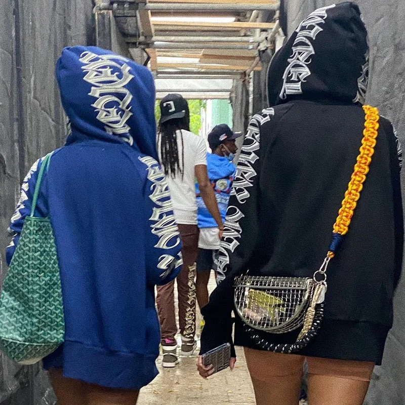 Toloer Toloer Zip Up Hoodie Streetwear Letter Printed Long Sleeve Sweatshirts Gothic Punk Y2k Autumn Winter Female Hoodie Jackets 1127-1-Outfit Ideas