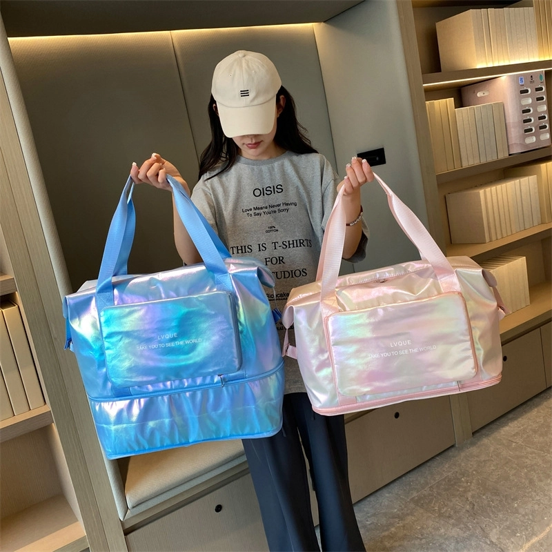 Unisex Classic Style Solid Color Oxford Cloth Waterproof Travel Bags