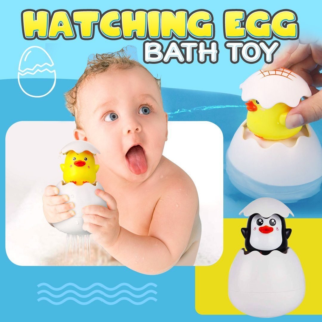 egg bath toy