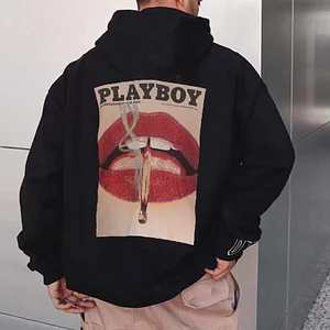 Mens modern casual printed color long sleeve sweatshirt Clearance