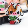 Bead Embroidery - Cow Beaded Counted Cross Stitch Keyring