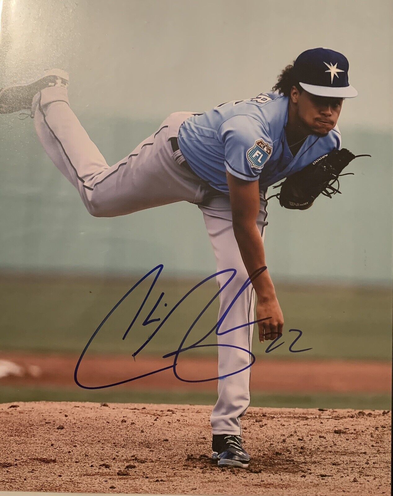 chris archer Signed 8x10 Photo Poster painting Pic Auto