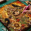 Scarecrow Framed Special Shape Diamond Painting Kit 25x25cm