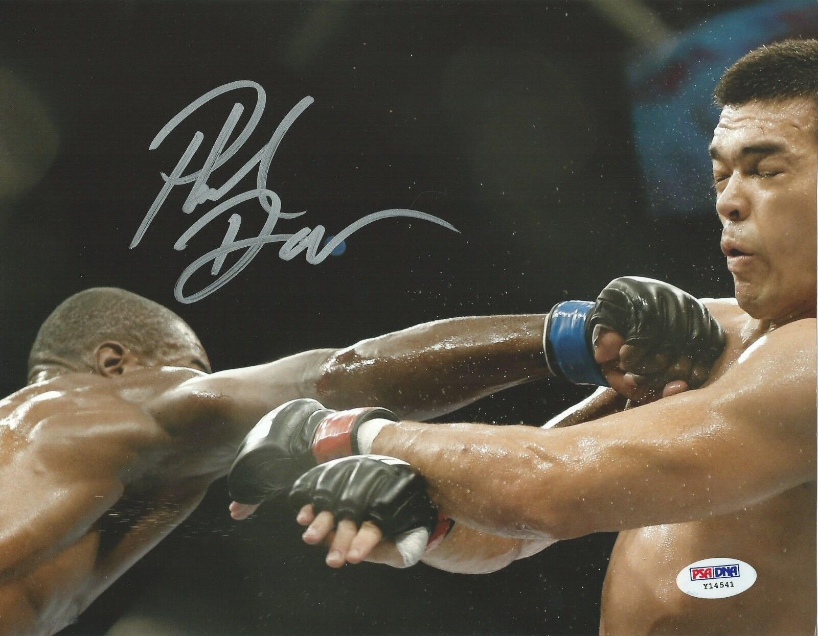 Phil Davis Signed UFC 8x10 Photo Poster painting PSA/DNA COA Picture Autograph 163 Lyoto Machida