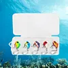 5Pcs Fishing Lures 6g 10g Rotating Metal Vib Vibration Bait Spinner Spoon Lure