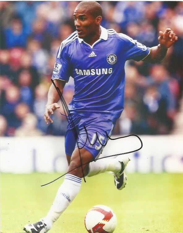 Chelsea FC Florent Malouda Autographed Signed 8x10 Photo Poster painting COA