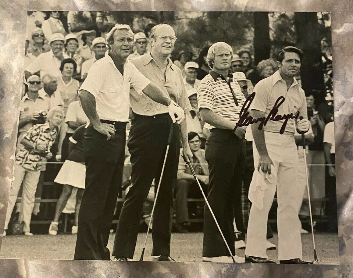 Gary Player signed autographed 8x10 Photo Poster painting Palmer Jack Nicklaus Gerald Ford