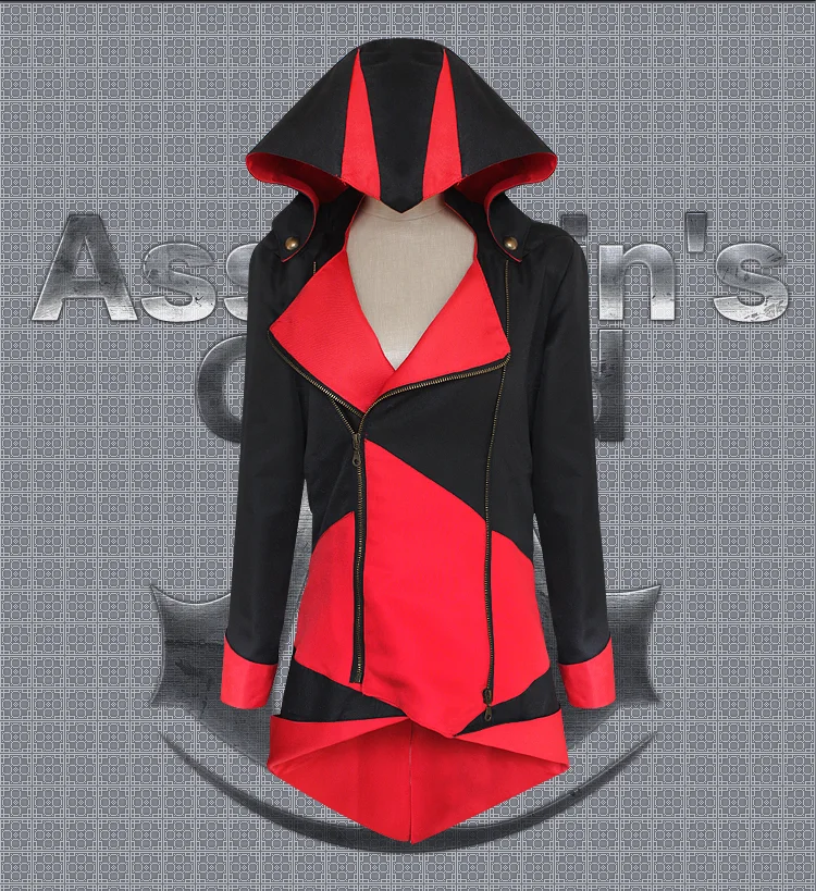 Assassin's Creed Hoodie Jacket  Assassin's Creed Style Connor Cosplay Coat