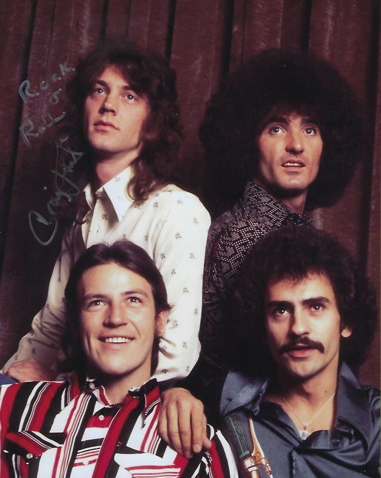 GFA Grand Funk Railroad Band * CRAIG FROST * Signed 8x10 Photo Poster painting C1 COA